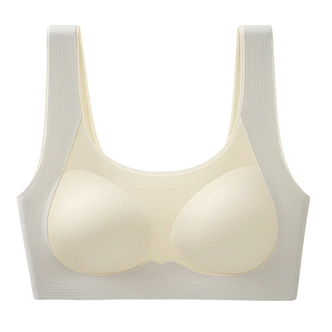 Jiandan Bird Developmental Period Teenage Girls' Underwear for Middle and High School Students, Thin Vest-Style Bra for 12-Year-Olds, Youth Shaping Bra