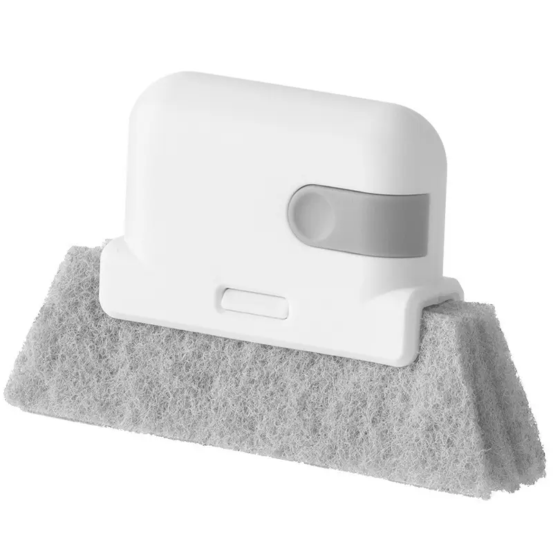 Three-In-One Detachable Window Cleaning Brush, Plastic Groove Brush, No Dead Angle Gap Brush, Door and Window Glass Groove Brush