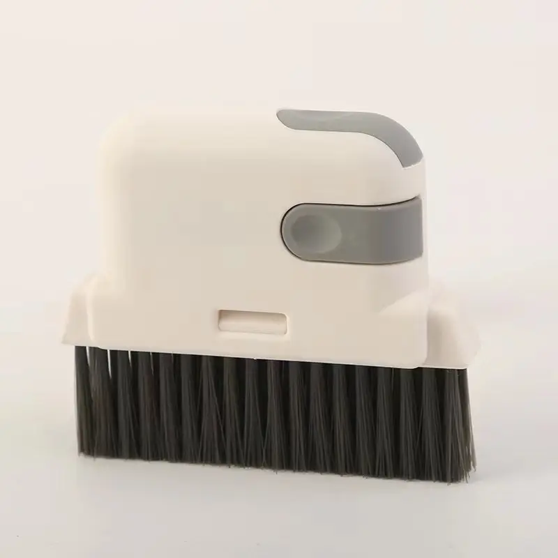 Three-In-One Detachable Window Cleaning Brush, Plastic Groove Brush, No Dead Angle Gap Brush, Door and Window Glass Groove Brush