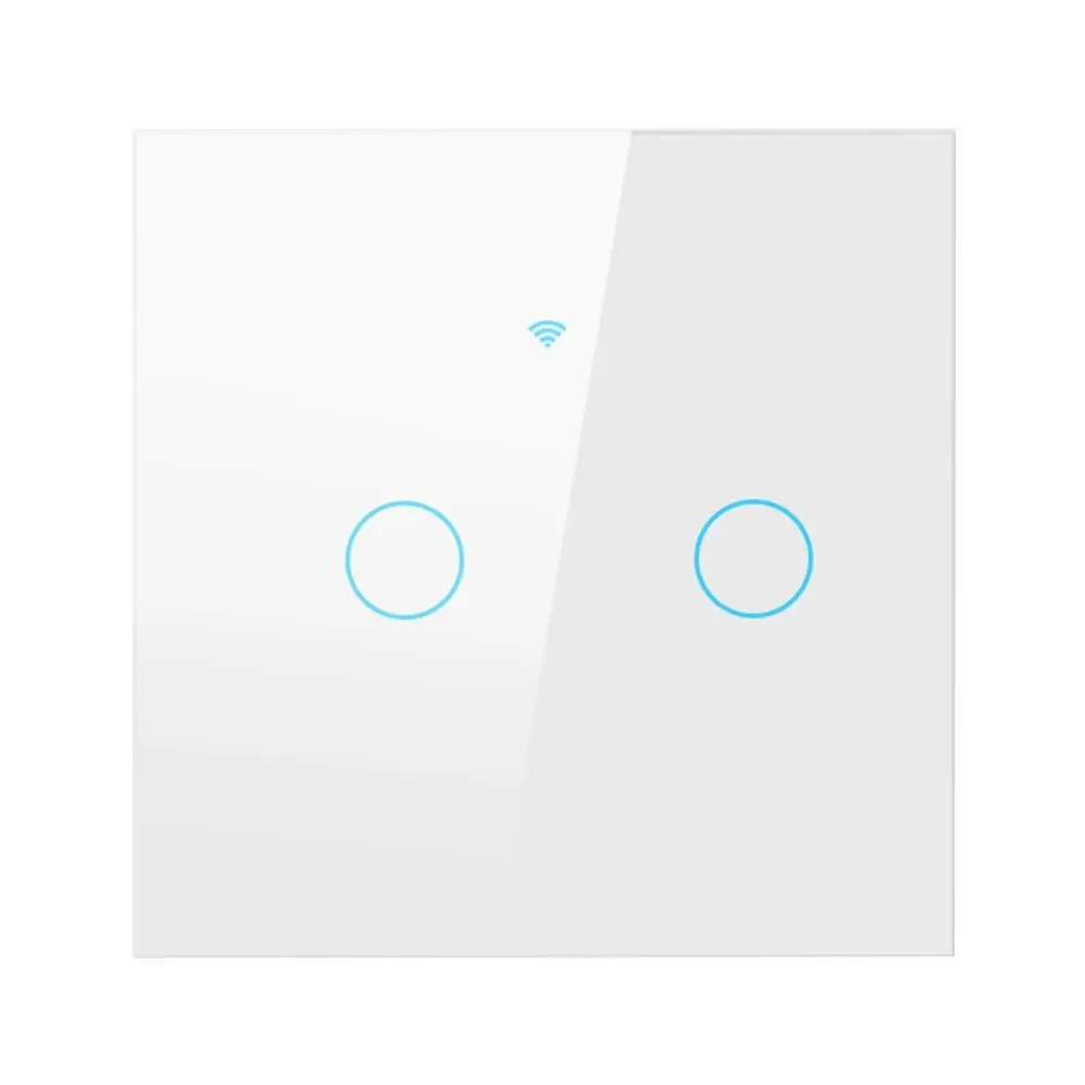Tuya Wifi Smart Switch Smart Home European Standard British Standard Touch Switch Alexa Voice App Control