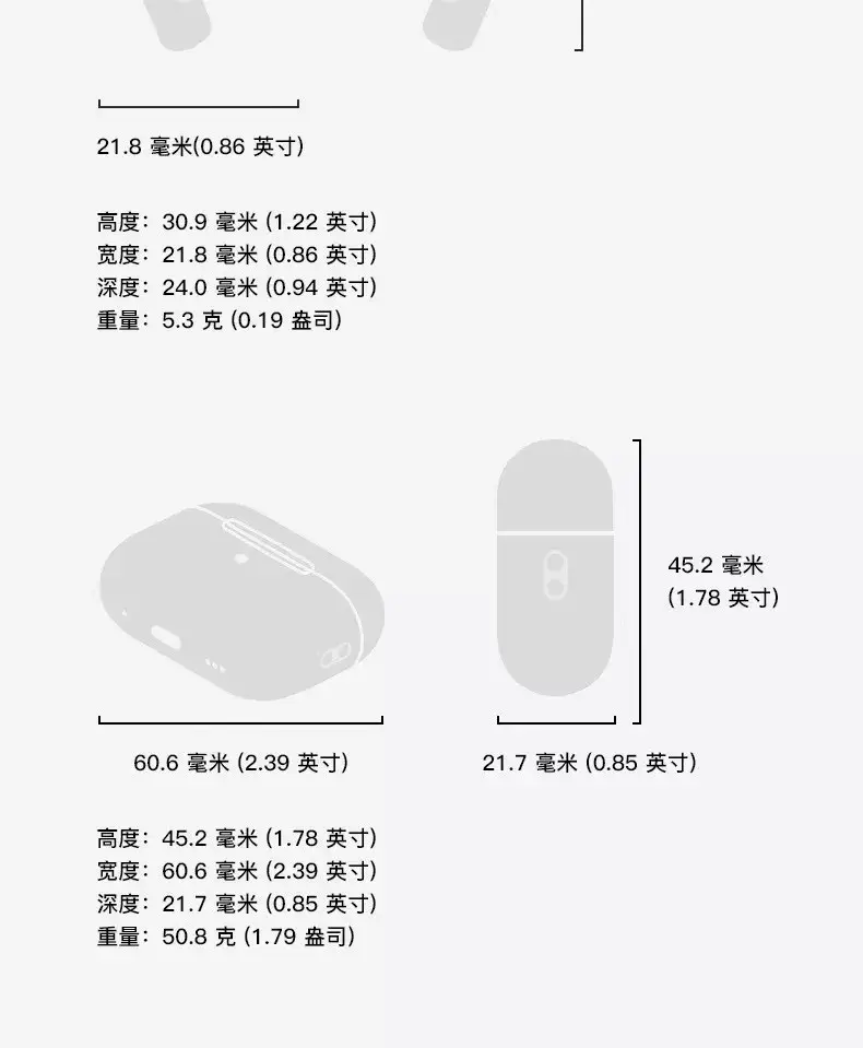 Huaqiangbei 45678 AirPods Pro2 Dual-Ear In-Ear Bluetooth Headphones Jerry Noise-Canceling Headphones — feature 31