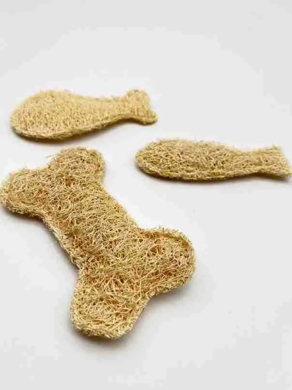 Natural Loofah Dog Toy, Natural Teeth-Cleaning and Self-Entertainment Cat Toy, Chewable Catnip Pet Toy — feature 12