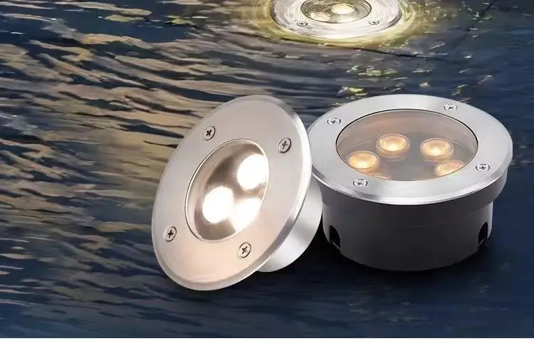 Underwater Ground Lights, Ultra-Thin Underwater Lights, Swimming Pool Lights, Fish Pond Special Lights, Waterproof Water Lights, Embedded Water Feature Ambiance Lights — feature 3