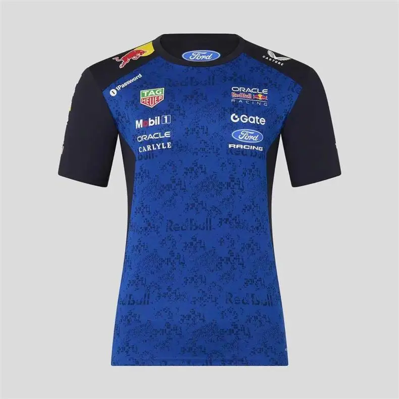 New F1 Formula One Racing Suit Mercedes Mclaren Ferrari Red Bull Sports Short-Sleeved Shirt — feature 10