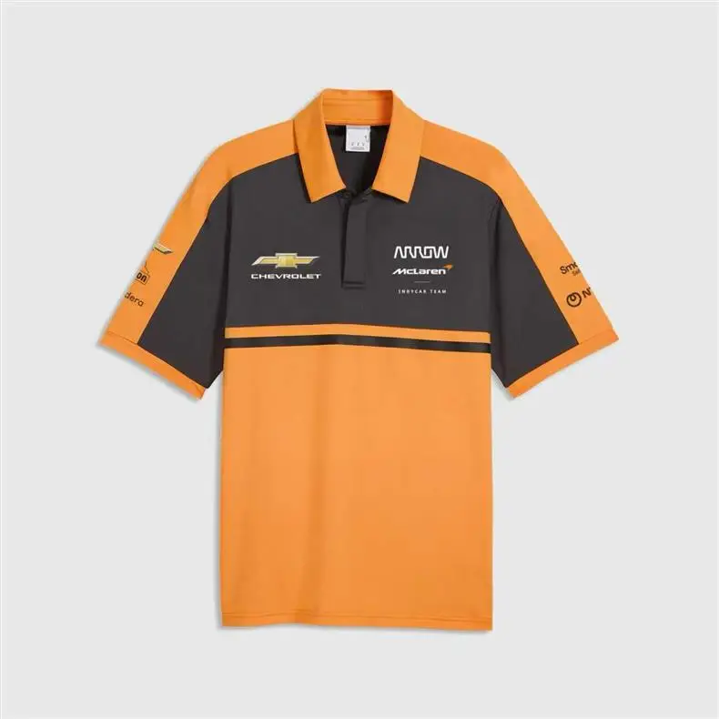 New F1 Formula One Racing Suit Mercedes Mclaren Ferrari Red Bull Sports Short-Sleeved Shirt — feature 11