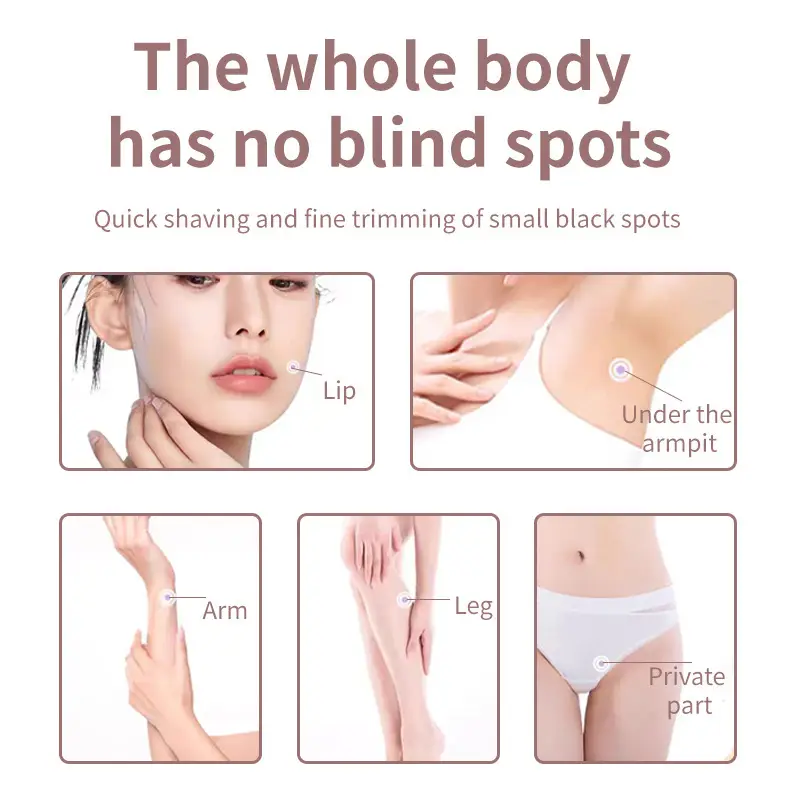 Cross-Border Electric Shaver with Display Screen, Private Area Hair Removal Device for Women, Pubic Hair Trimming and Shaving Instrument, New Model from the Manufacturer