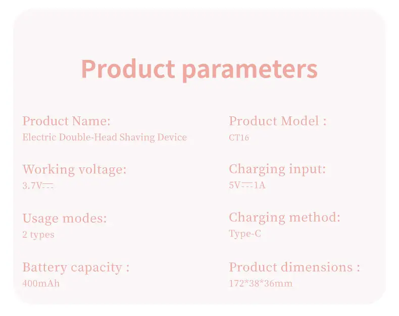 Cross-Border Electric Shaver with Display Screen, Private Area Hair Removal Device for Women, Pubic Hair Trimming and Shaving Instrument, New Model from the Manufacturer — feature 22