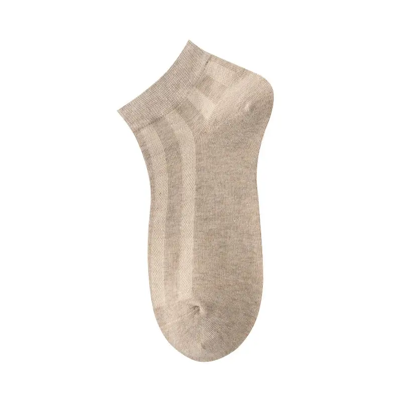 Natural Hemp Socks for Men and Women, Mid-Calf Socks for Summer, Lightweight, Breathable and Comfortable, Couple's Hemp Antibacterial Breathable Short Socks