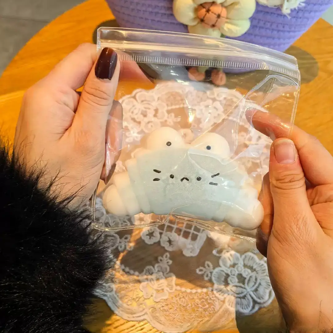New Style Soft and Cute Slow-Rebound Healing Simulation Stress-Relief Toy, Squeeze Toy, Popular Online Hit