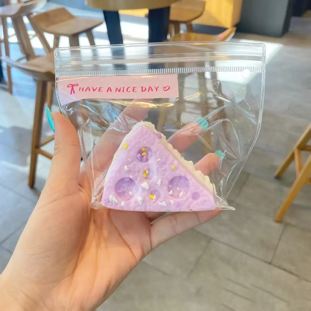 New Style Soft and Cute Slow-Rebound Healing Simulation Stress-Relief Toy, Squeeze Toy, Popular Online Hit