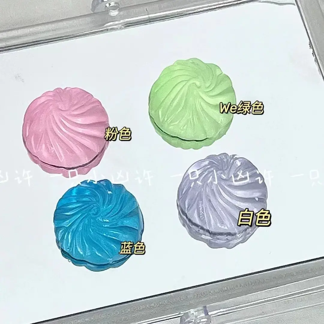 Trendy Stress-Relief Colorful Smiley Face Simulation Steamer Bun Squishy Toy Cute Emoji Quick Rebound Food Toy Bun — feature 9