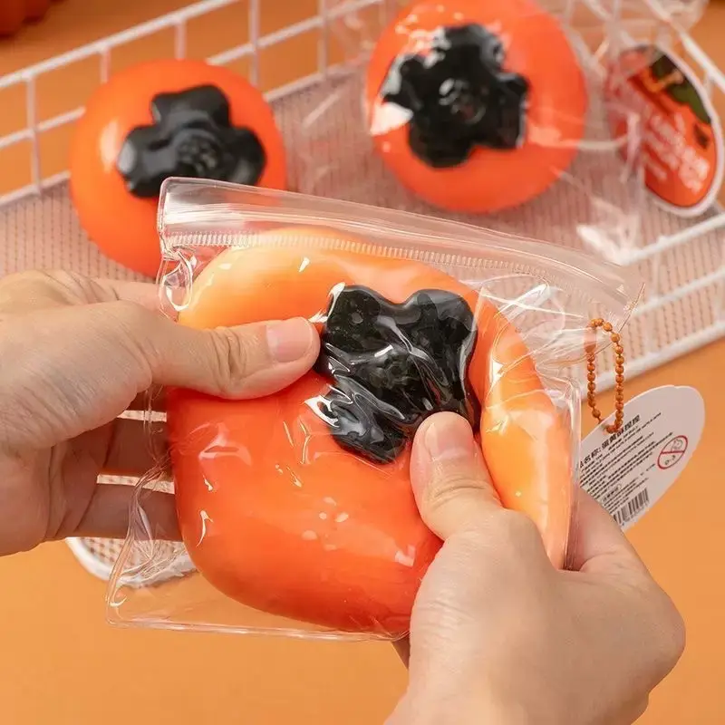 Trendy Stress-Relief Colorful Smiley Face Simulation Steamer Bun Squishy Toy Cute Emoji Quick Rebound Food Toy Bun