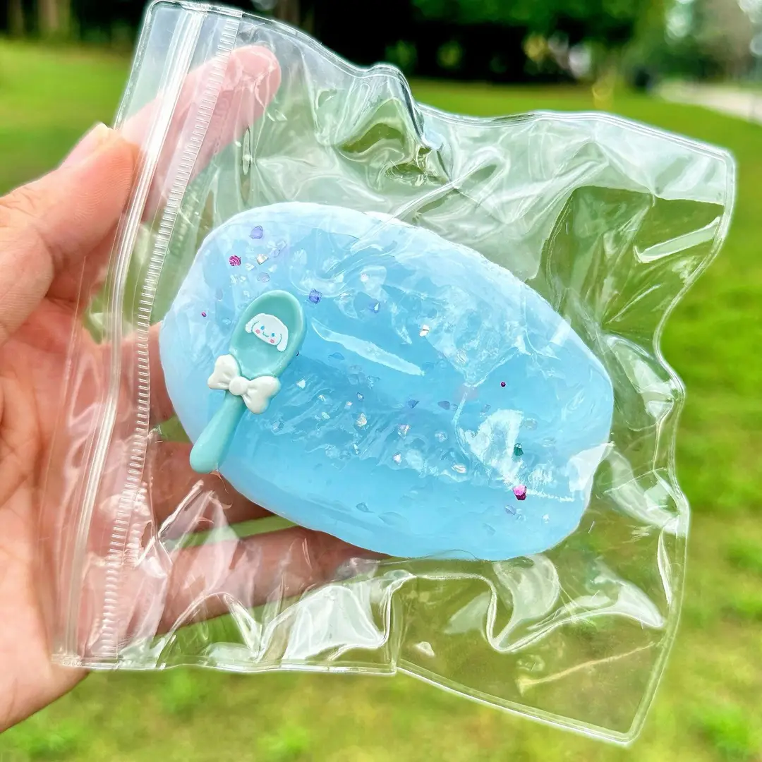 Trendy Stress-Relief Colorful Smiley Face Simulation Steamer Bun Squishy Toy Cute Emoji Quick Rebound Food Toy Bun
