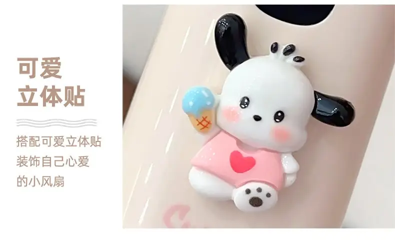 Cute Little Fan, Handheld Fan, Small Electric Fan, Mini Fan for Students, Silent for Class Use, USB Rechargeable Model — feature 11