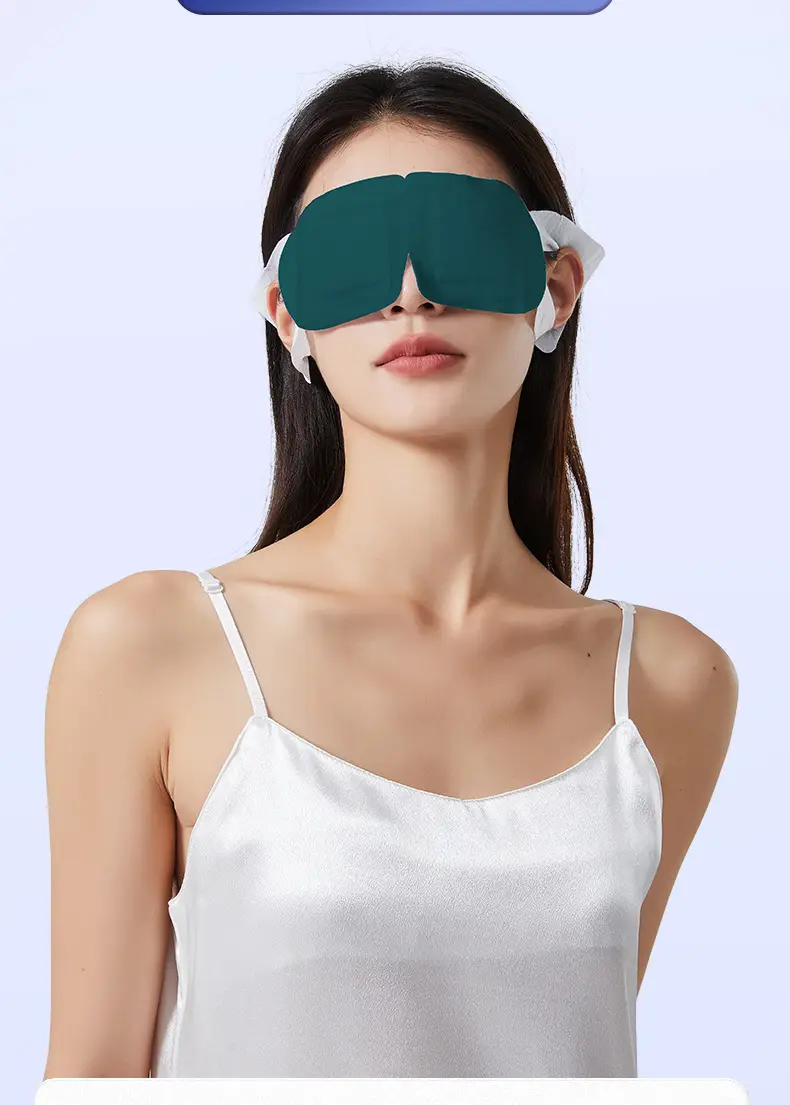 Wholesale Lutein Steam Eye Mask to Relieve Eye Fatigue, Hot Compress Eye Mask, Sleep Light-Blocking Self-Heating Eye Protection Patch — feature 5