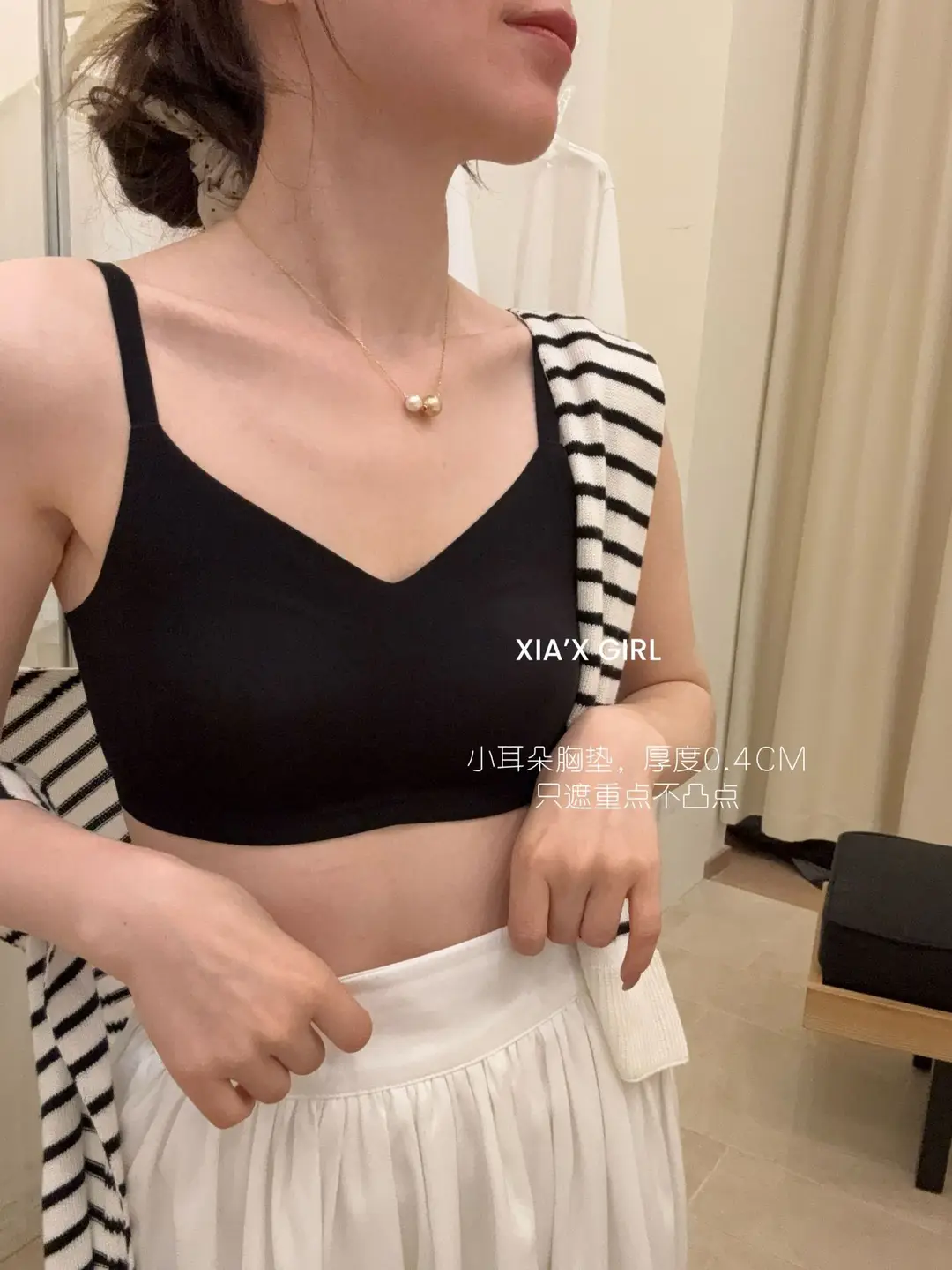 Large Bust Minimizing Bunny Ear Cup Bra, Ultra-Thin Breathable Seamless Comfortable Jelly Strip Minimizing Bra, Wireless Bra Top — feature 7