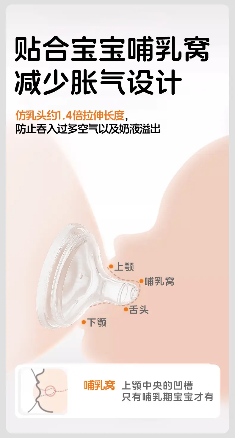Newborn Baby Bottle Ppsu0-6 Months Baby Bottle Anti-Fall 1 Year Old Baby Anti-Flatulence Bottle Gift Box Wholesale — feature 10