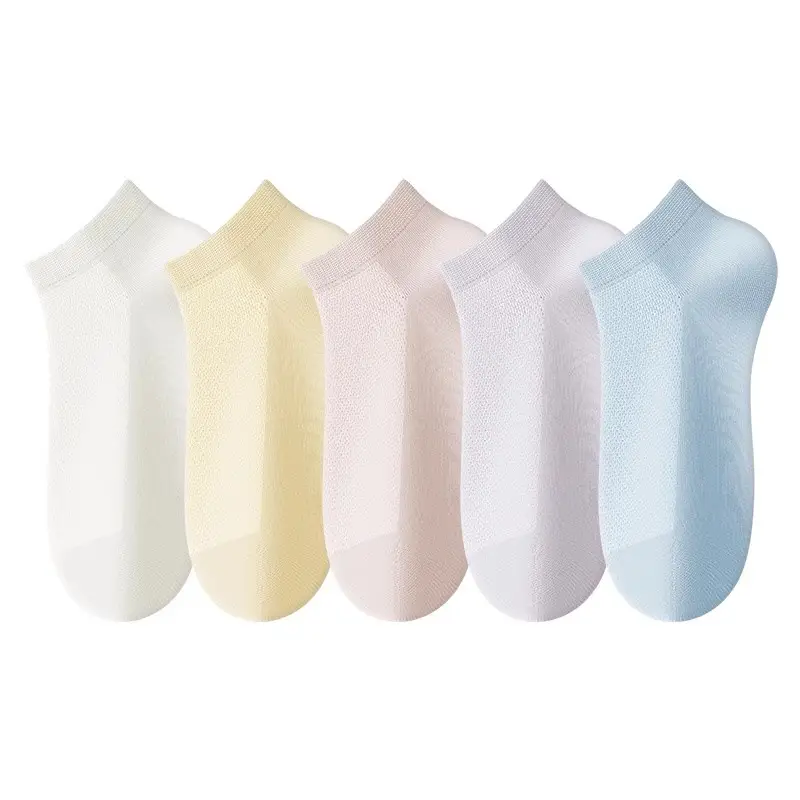 Disposable Socks, Summer Thin Women's Socks, Mesh Breathable Short Socks, Anti-Odor, Sweat-Absorbent, Men's Sports Daily Disposable Socks