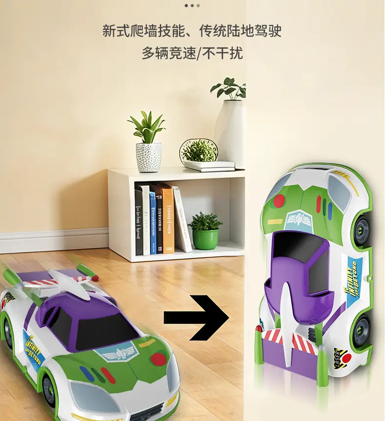 Marvel Officially Licensed Spider-Man Wall-Climbing Remote Control Car Toy Story Buzz Lightyear Remote Control Car Toy Gift — feature 5