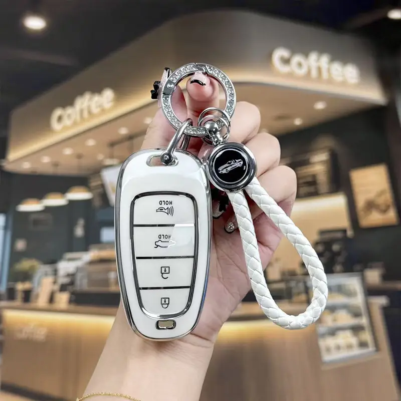 Suitable for Beijing Hyundai New Elantra Key Cover, Yuerina, Santa Fe, Elantra, Mistra, Ix35 Car Protective Shell Case - Image 41