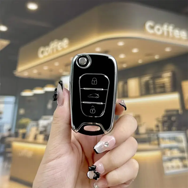 Suitable for Beijing Hyundai New Elantra Key Cover, Yuerina, Santa Fe, Elantra, Mistra, Ix35 Car Protective Shell Case — feature 10