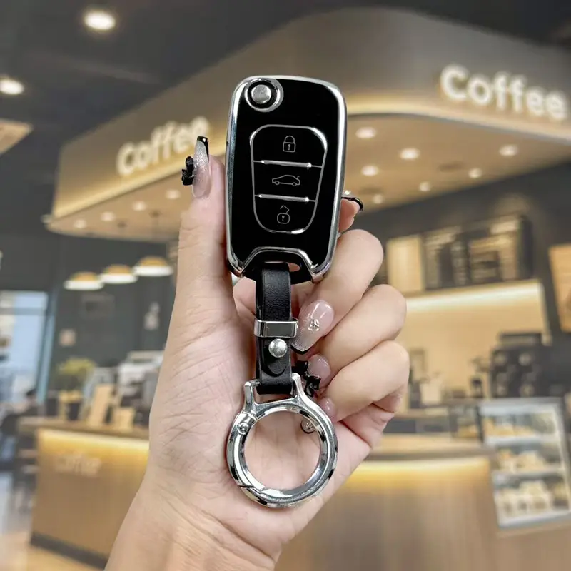 Suitable for Beijing Hyundai New Elantra Key Cover, Yuerina, Santa Fe, Elantra, Mistra, Ix35 Car Protective Shell Case — feature 11