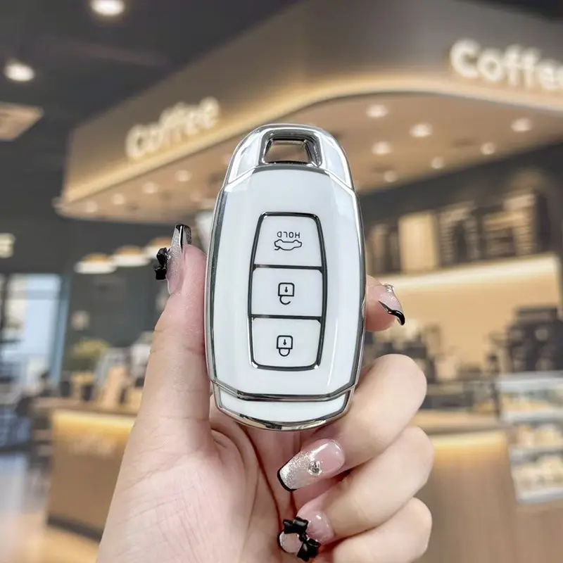 Suitable for Beijing Hyundai New Elantra Key Cover, Yuerina, Santa Fe, Elantra, Mistra, Ix35 Car Protective Shell Case — feature 14