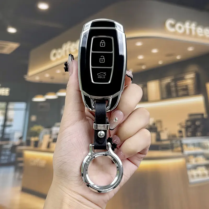 Suitable for Beijing Hyundai New Elantra Key Cover, Yuerina, Santa Fe, Elantra, Mistra, Ix35 Car Protective Shell Case — feature 20