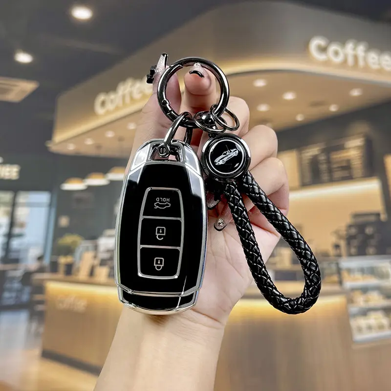 Suitable for Beijing Hyundai New Elantra Key Cover, Yuerina, Santa Fe, Elantra, Mistra, Ix35 Car Protective Shell Case — feature 21