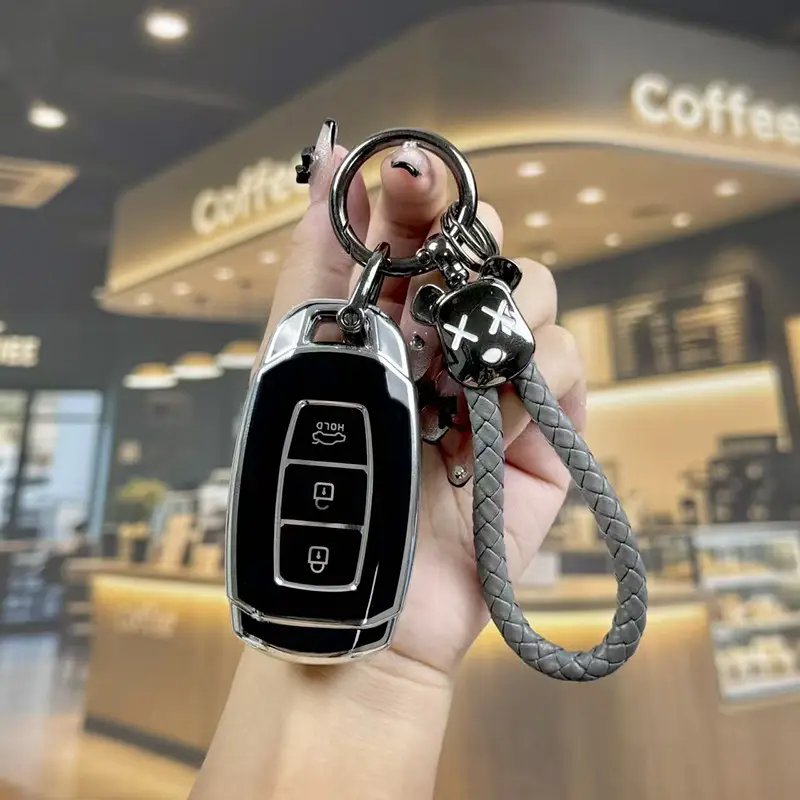 Suitable for Beijing Hyundai New Elantra Key Cover, Yuerina, Santa Fe, Elantra, Mistra, Ix35 Car Protective Shell Case — feature 22