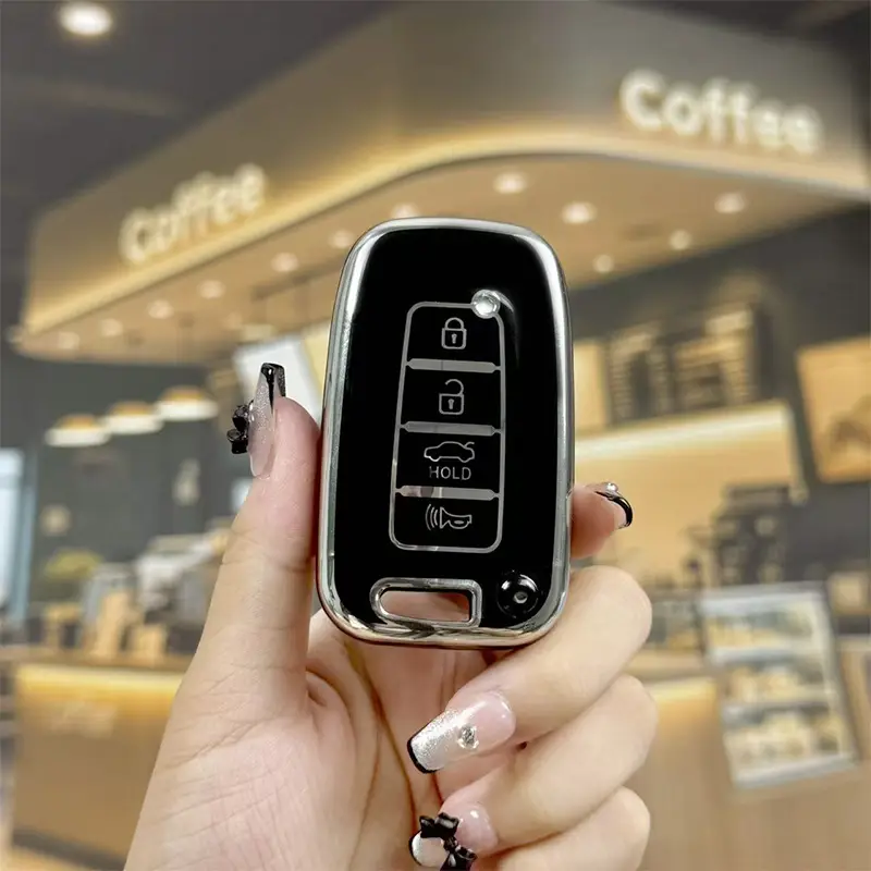 Suitable for Beijing Hyundai New Elantra Key Cover, Yuerina, Santa Fe, Elantra, Mistra, Ix35 Car Protective Shell Case — feature 28
