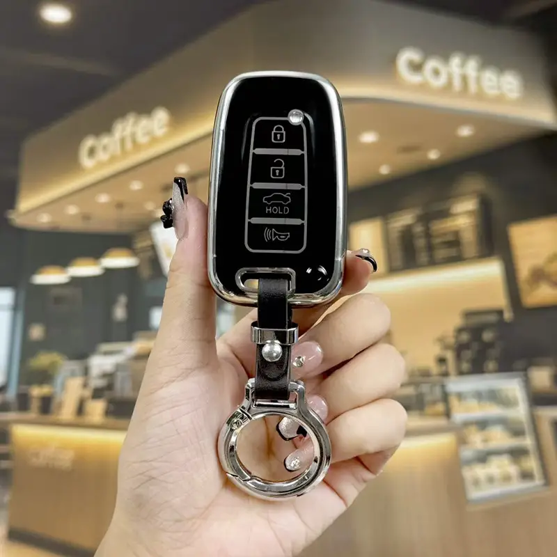Suitable for Beijing Hyundai New Elantra Key Cover, Yuerina, Santa Fe, Elantra, Mistra, Ix35 Car Protective Shell Case — feature 29