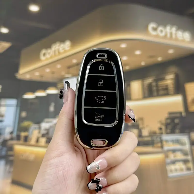 Suitable for Beijing Hyundai New Elantra Key Cover, Yuerina, Santa Fe, Elantra, Mistra, Ix35 Car Protective Shell Case — feature 37