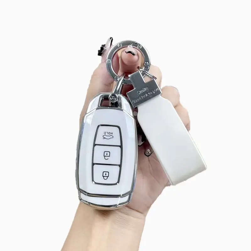 Suitable for Beijing Hyundai New Elantra Key Cover, Yuerina, Santa Fe, Elantra, Mistra, Ix35 Car Protective Shell Case — feature 4