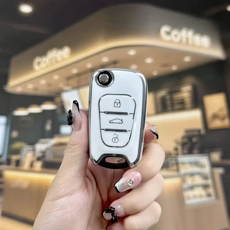 Suitable for Beijing Hyundai New Elantra Key Cover, Yuerina, Santa Fe, Elantra, Mistra, Ix35 Car Protective Shell Case — feature 5