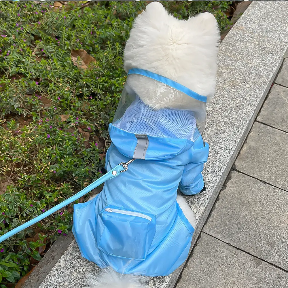 Dog Raincoat with Full Coverage for All Four Legs, Waterproof, for Small Dogs Like Bichon, Teddy, Pomeranian, and Schnauzer — feature 10