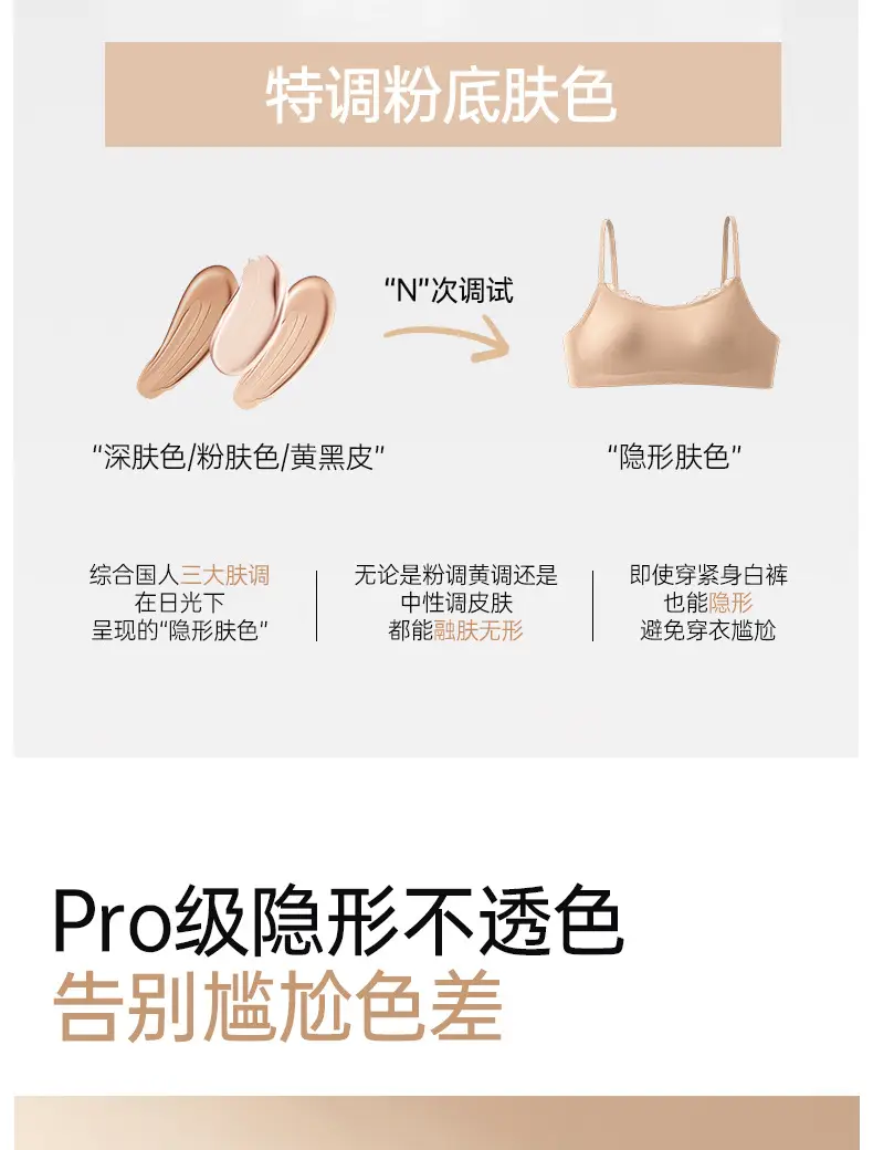 [Original] Camellia Fragrance Foundation Liquid Foundation, Seamless Underwear, Push-Up Bra, Sexy Lace Camisole Bra — feature 4