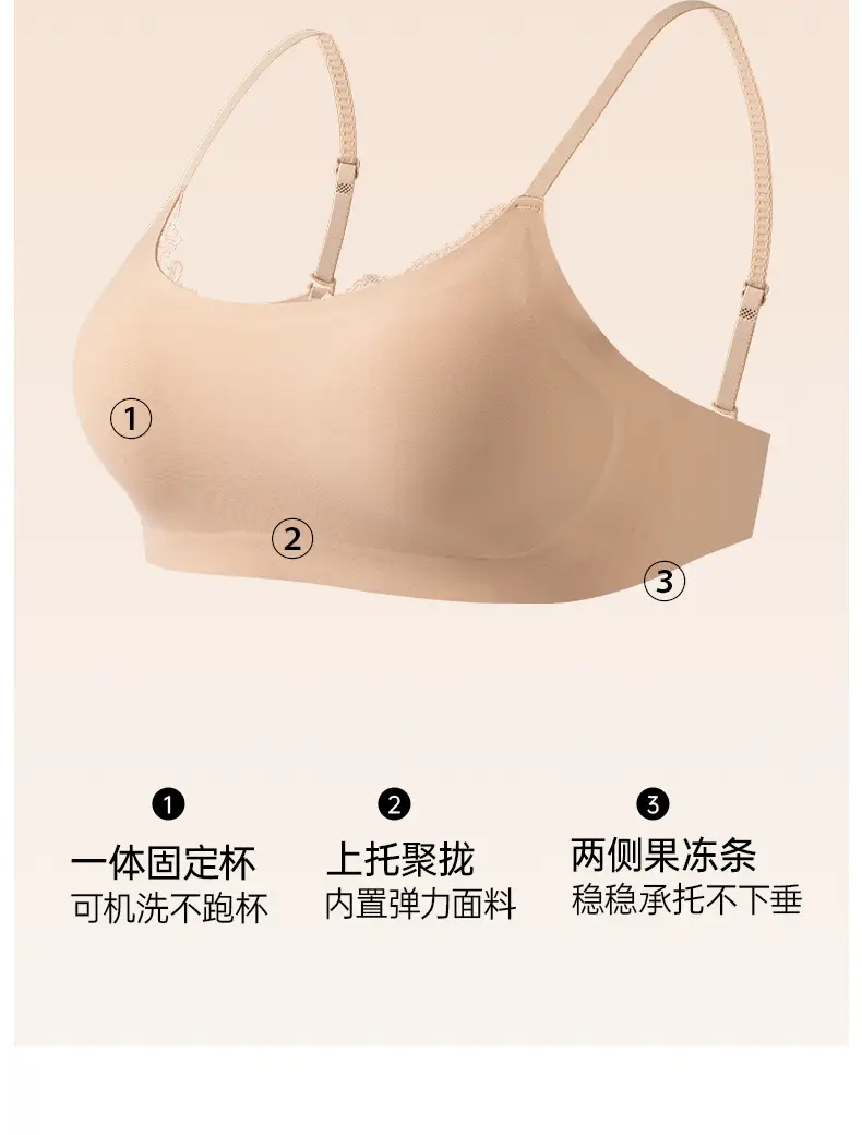 [Original] Camellia Fragrance Foundation Liquid Foundation, Seamless Underwear, Push-Up Bra, Sexy Lace Camisole Bra — feature 8