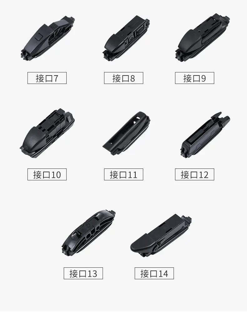 Cross-Border Delivery of Wiper Blades Suitable for Kia Sportage, Universal A-Type Multifunctional Dual-Strip 6-Layer Wiper Blades — feature 6
