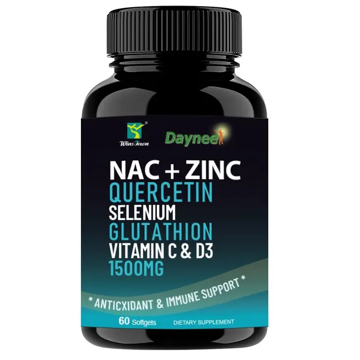 Nac Zin Magnesium Selenium Soft Capsules Zinc Magnesium Selenium Supplement