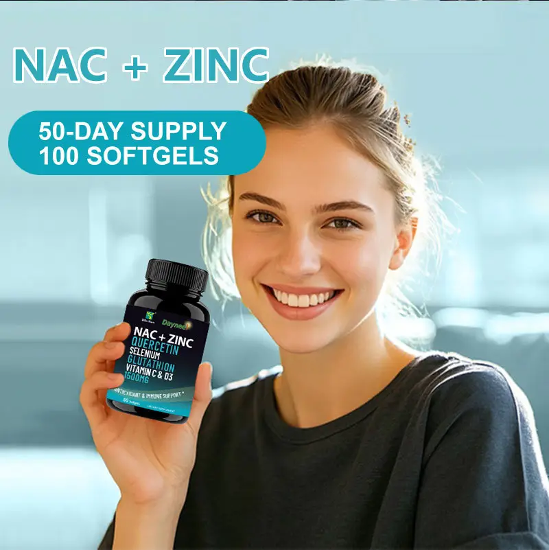 Nac Zin Magnesium Selenium Soft Capsules Zinc Magnesium Selenium Supplement - Image 4