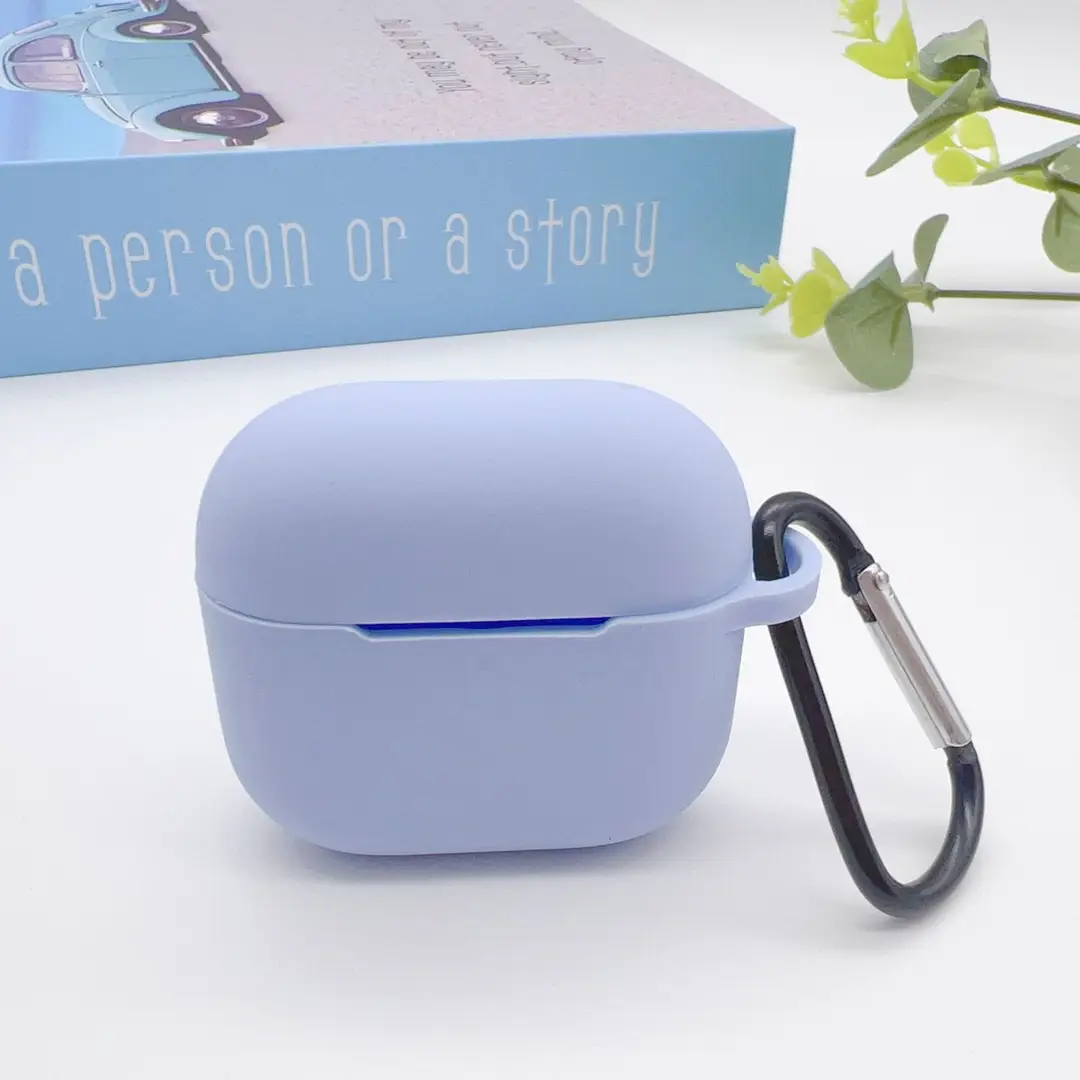 Suitable for AirPods 4Th Generation Silicone Protective Case Apple 4Th Generation Simple Solid Color Anti-Scratch Bluetooth Earphone Soft Case — feature 12