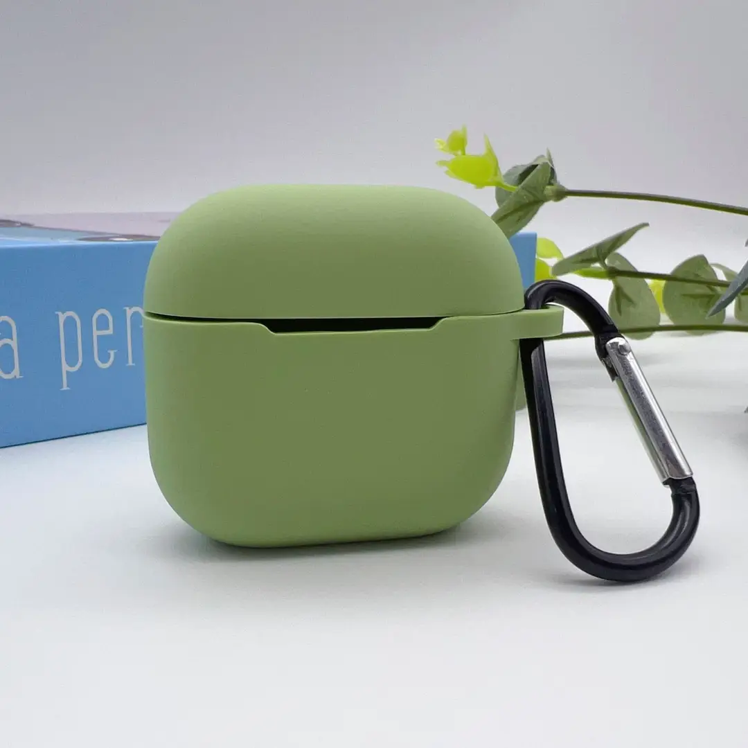 Suitable for AirPods 4Th Generation Silicone Protective Case Apple 4Th Generation Simple Solid Color Anti-Scratch Bluetooth Earphone Soft Case — feature 13