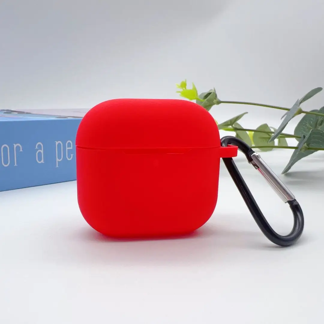Suitable for AirPods 4Th Generation Silicone Protective Case Apple 4Th Generation Simple Solid Color Anti-Scratch Bluetooth Earphone Soft Case — feature 16