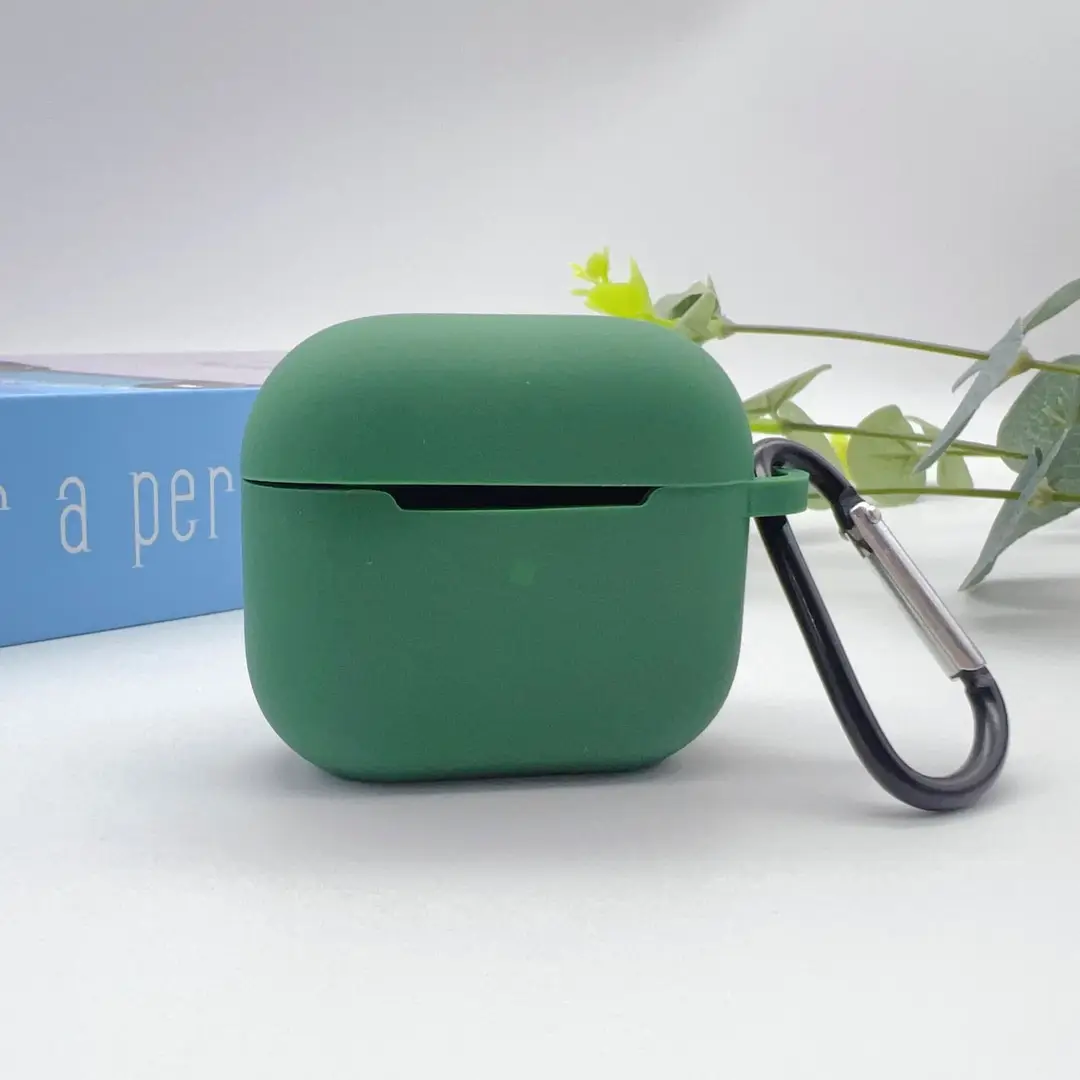 Suitable for AirPods 4Th Generation Silicone Protective Case Apple 4Th Generation Simple Solid Color Anti-Scratch Bluetooth Earphone Soft Case — feature 18