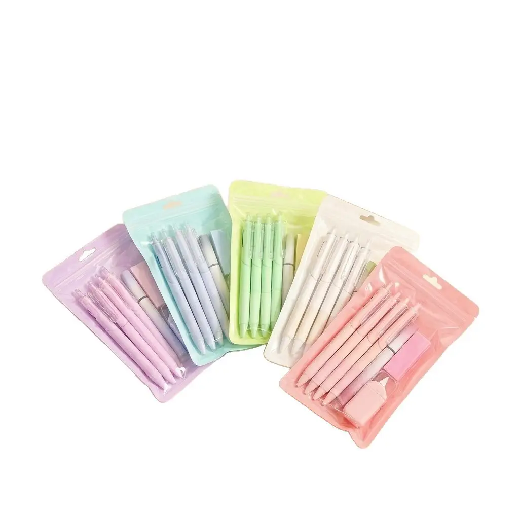 Cross-Border Cute Stationery Set 7-Piece Gift Pack High-Value Stationery Gift for Elementary School Students Graduation Children's Day Learning Stationery Gift