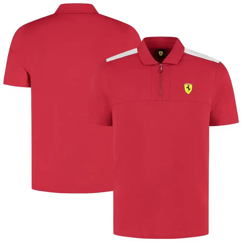 New F1 Racing Suit Ferrari Mercedes-Benz Mclaren Short-Sleeved T-Shirt Polo Team