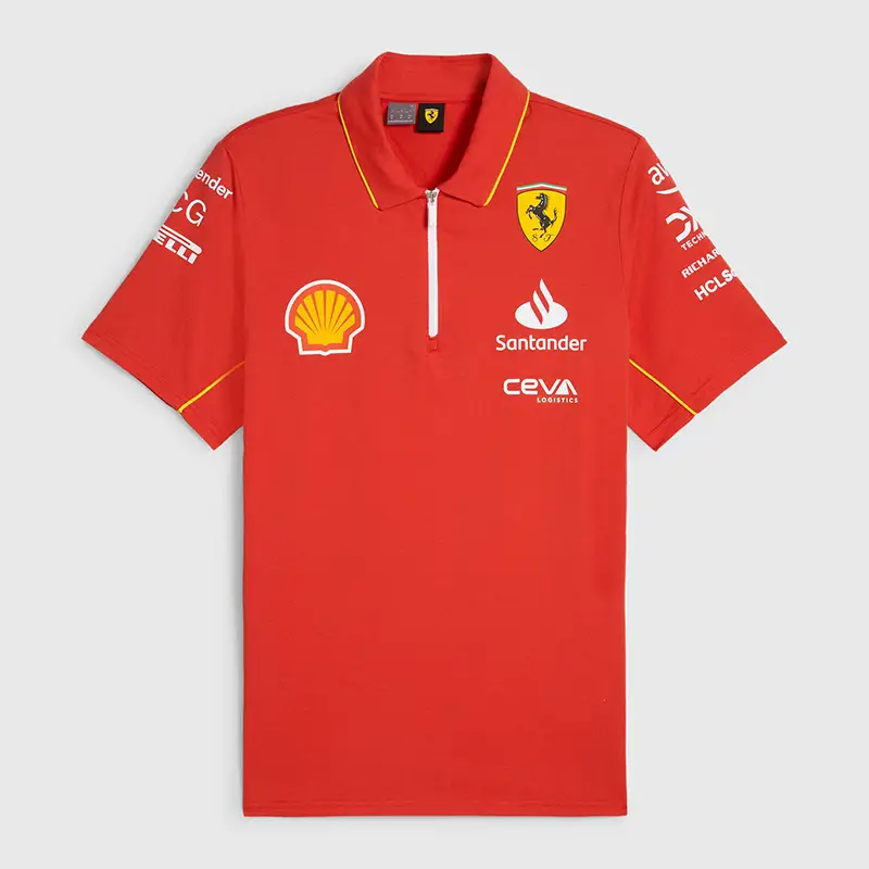New F1 Racing Suit Ferrari Mercedes-Benz Mclaren Short-Sleeved T-Shirt Polo Team
