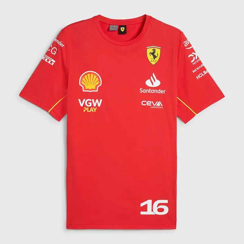 New F1 Racing Suit Ferrari Mercedes-Benz Mclaren Short-Sleeved T-Shirt Polo Team