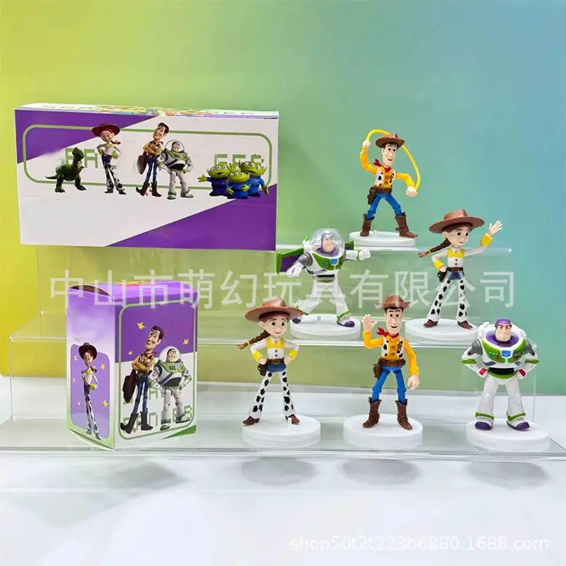 New Product: 2D Anime Figure Toy Story Combination Model Abc, with Movable Limbs, Detachable Parts, and Can Be Posed in Many Different Ways